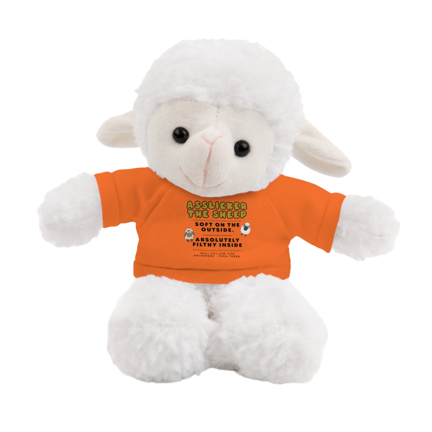 NSFW stuffed animal gag gift – Asslicker Sheep plush by Unruly Style