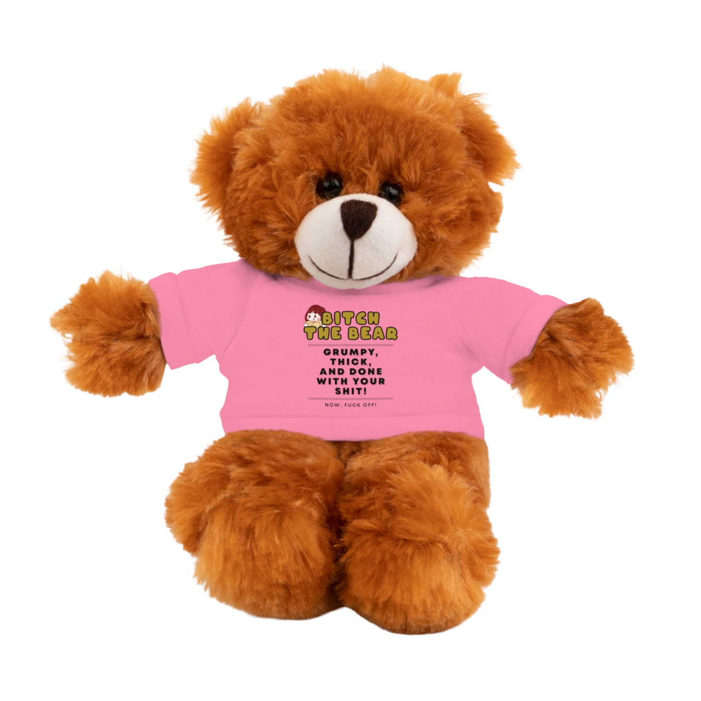 Dirty NSFW plush toy gift – inappropriate bear stuffed animal for adults
