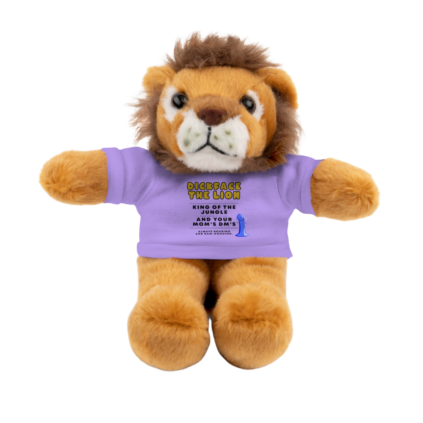 Sarcastic novelty plush toy lion gift