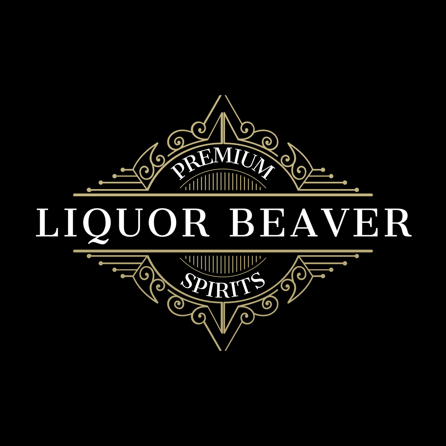 Vintage liquor store logo parody hoodie