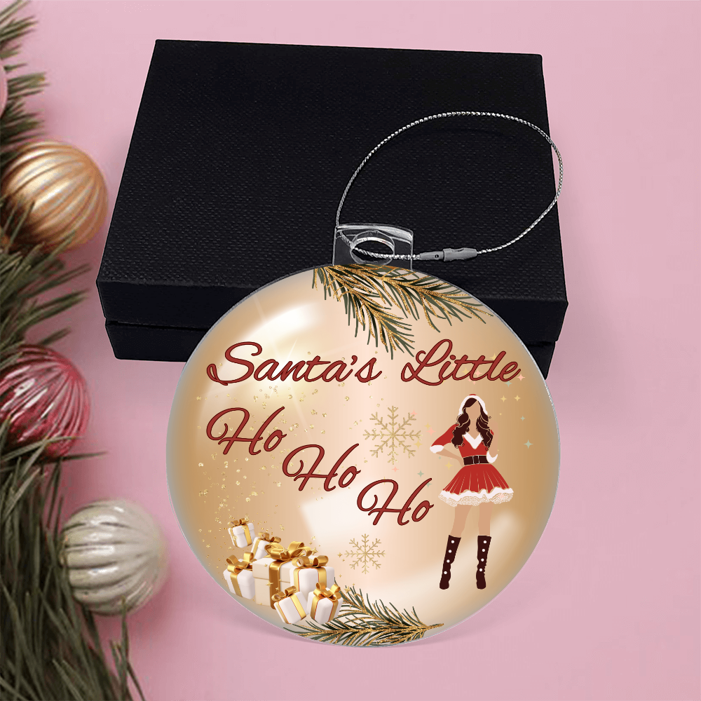 Funny inappropriate Christmas ornament gag gift for adults