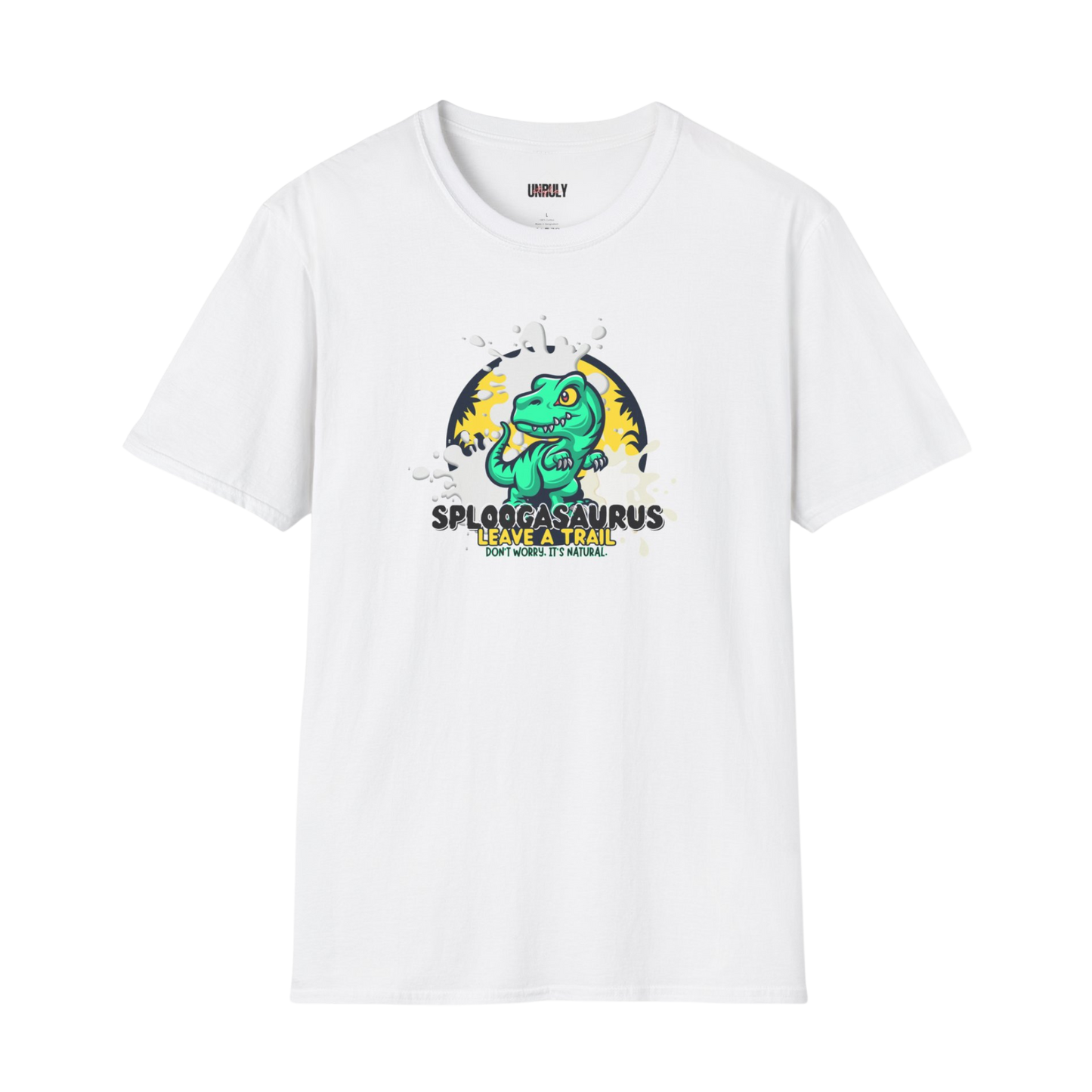 Naughty dinosaur graphic tee – dirty adult humor shirt