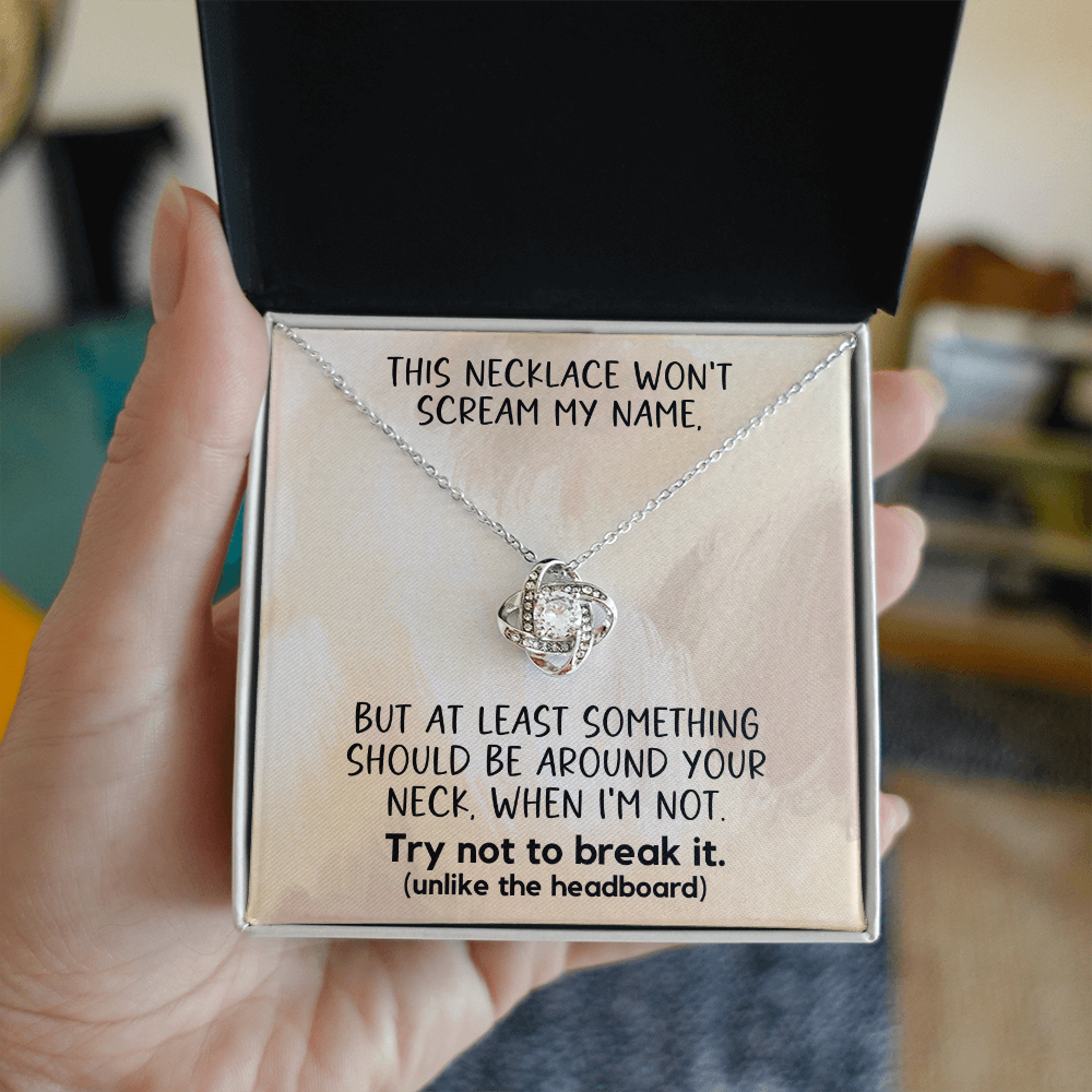 Scream My Name - The Naughty Knot Necklace