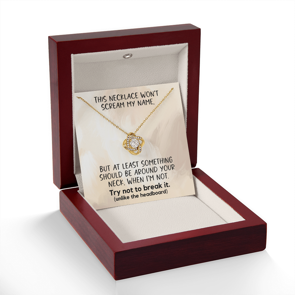 Scream My Name - The Naughty Knot Necklace