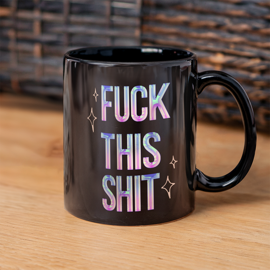 "F" This Mug (Black)