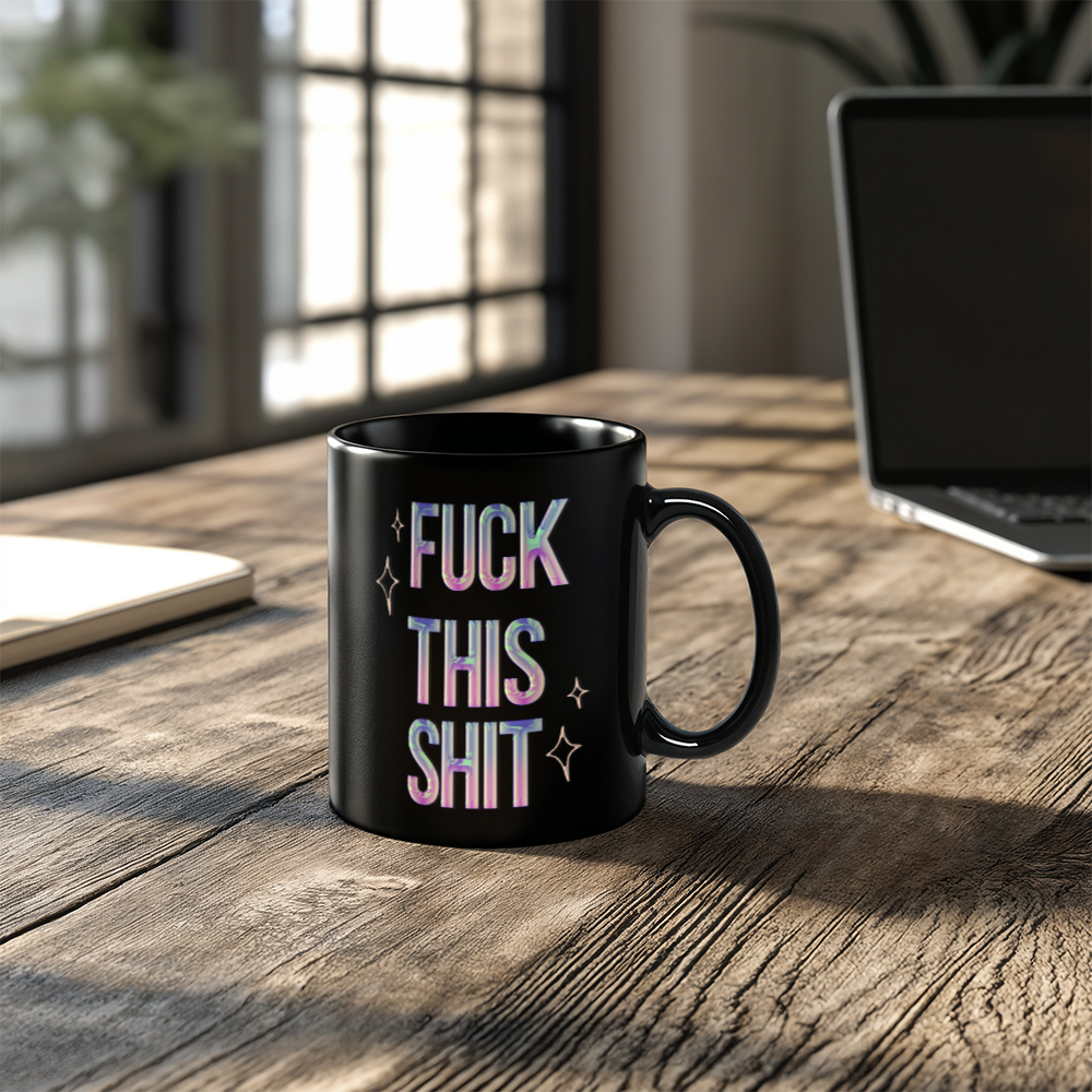 "F" This Mug (Black)