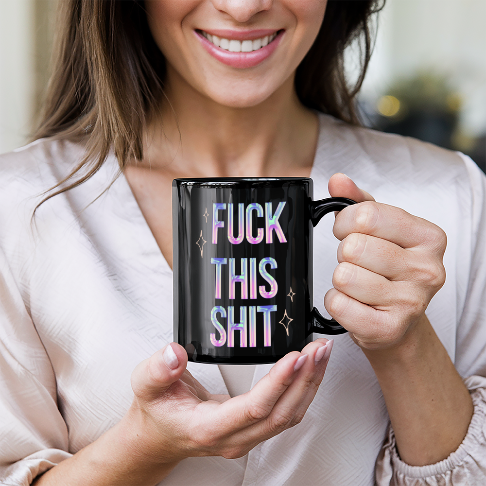 "F" This Mug (Black)