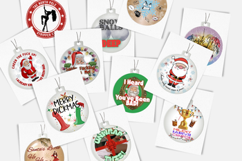 Dirty & Inappropriate Christmas Ornaments | Funny NSFW Holiday Gifts