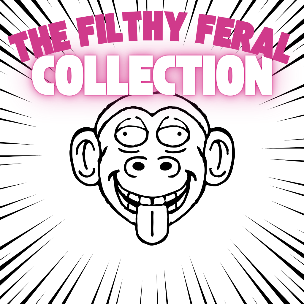 NSFW adult plushies with dirty quotes – The Filthy Feral Collection