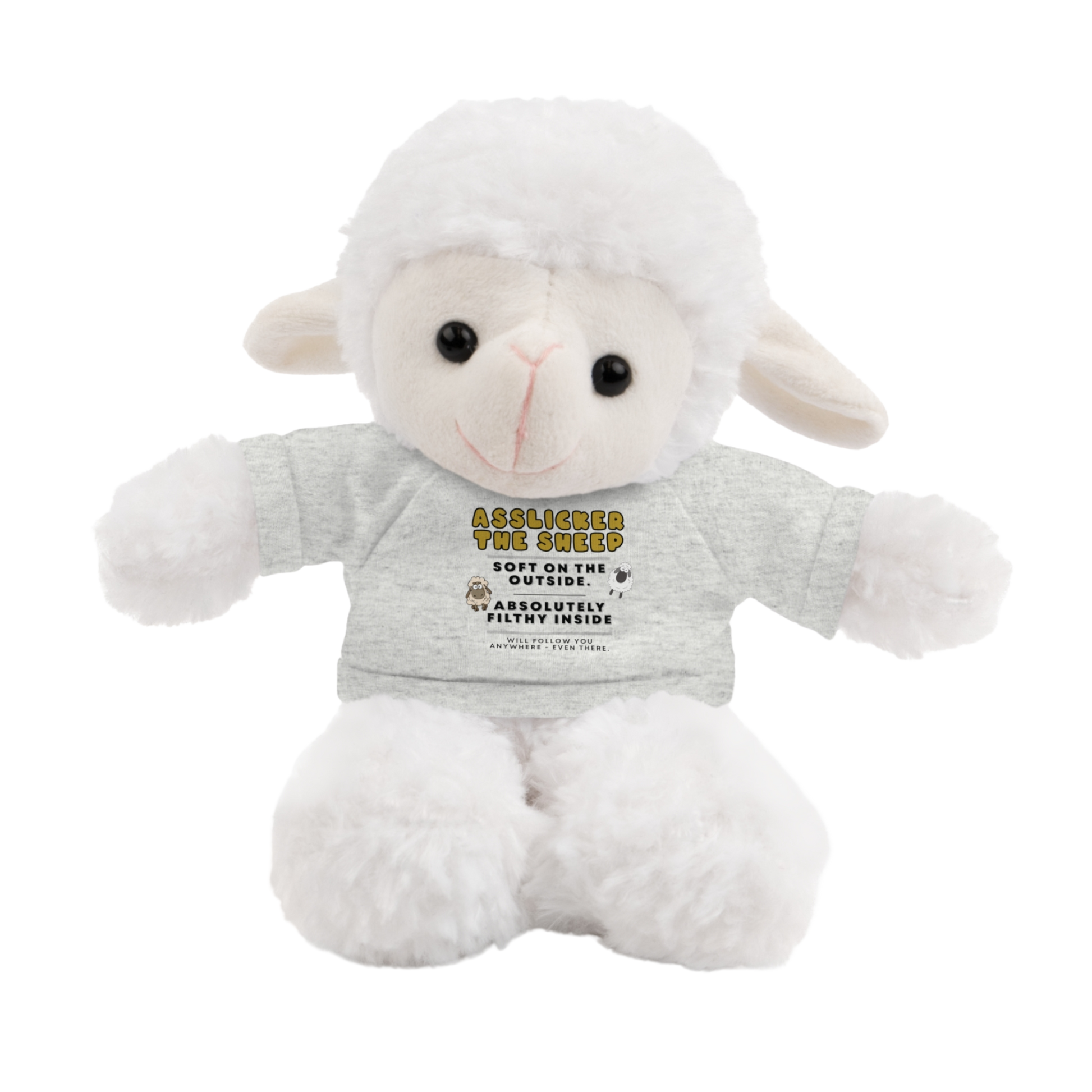Dirty adult plush toy – offensive sheep plush for gag gifts