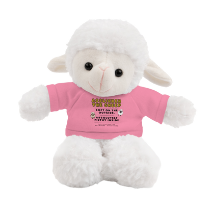 Filthy Feral Collection plush – Asslicker the Sheep inappropriate toy Pink