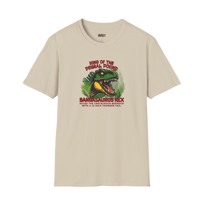 Funny inappropriate dino shirt for men and women