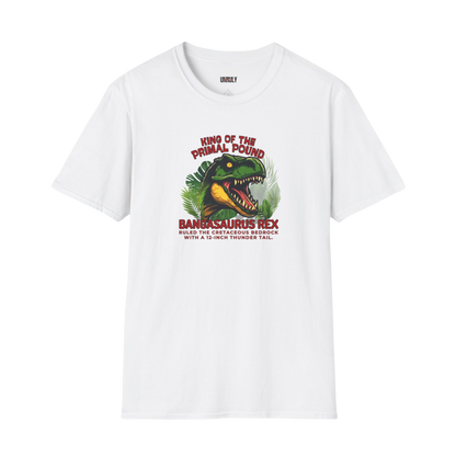 Offensive Jurassic Pork Bangasaurus Rex t-shirt