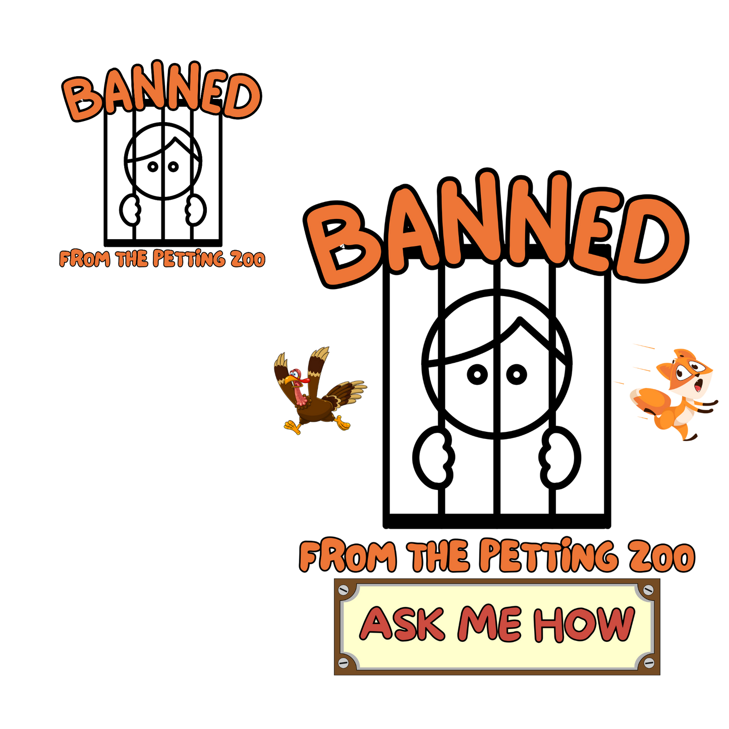 Banned From The Petting Zoo Tee
