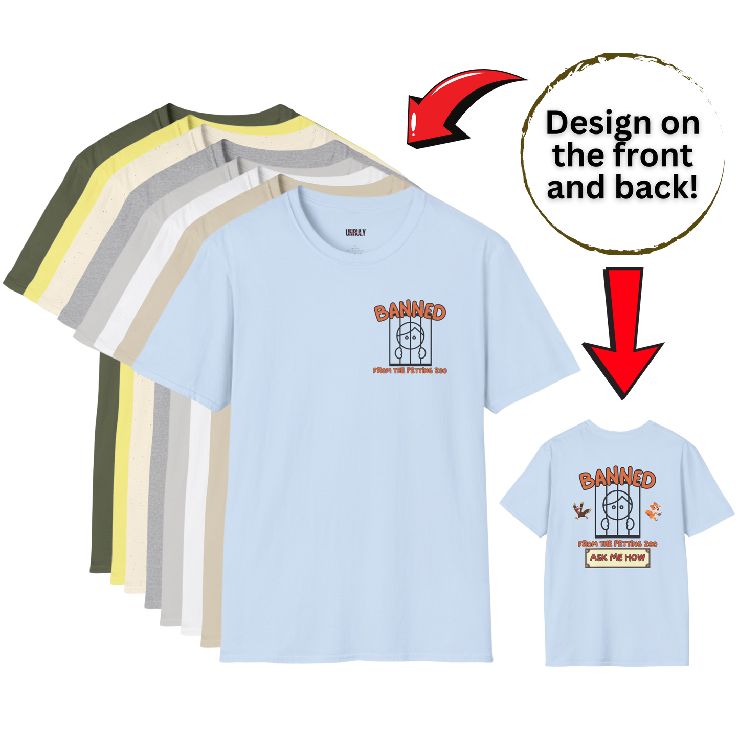 Banned From The Petting Zoo Tee