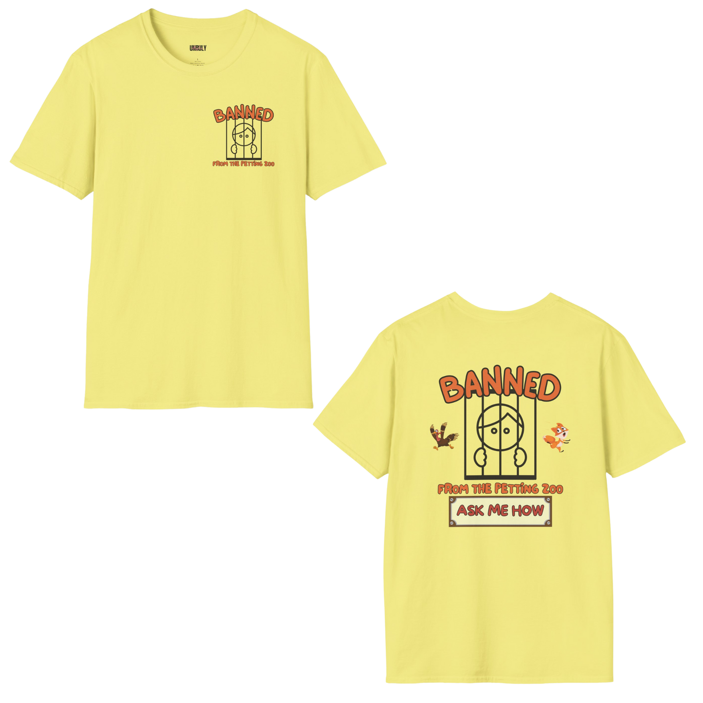 Banned From The Petting Zoo Tee