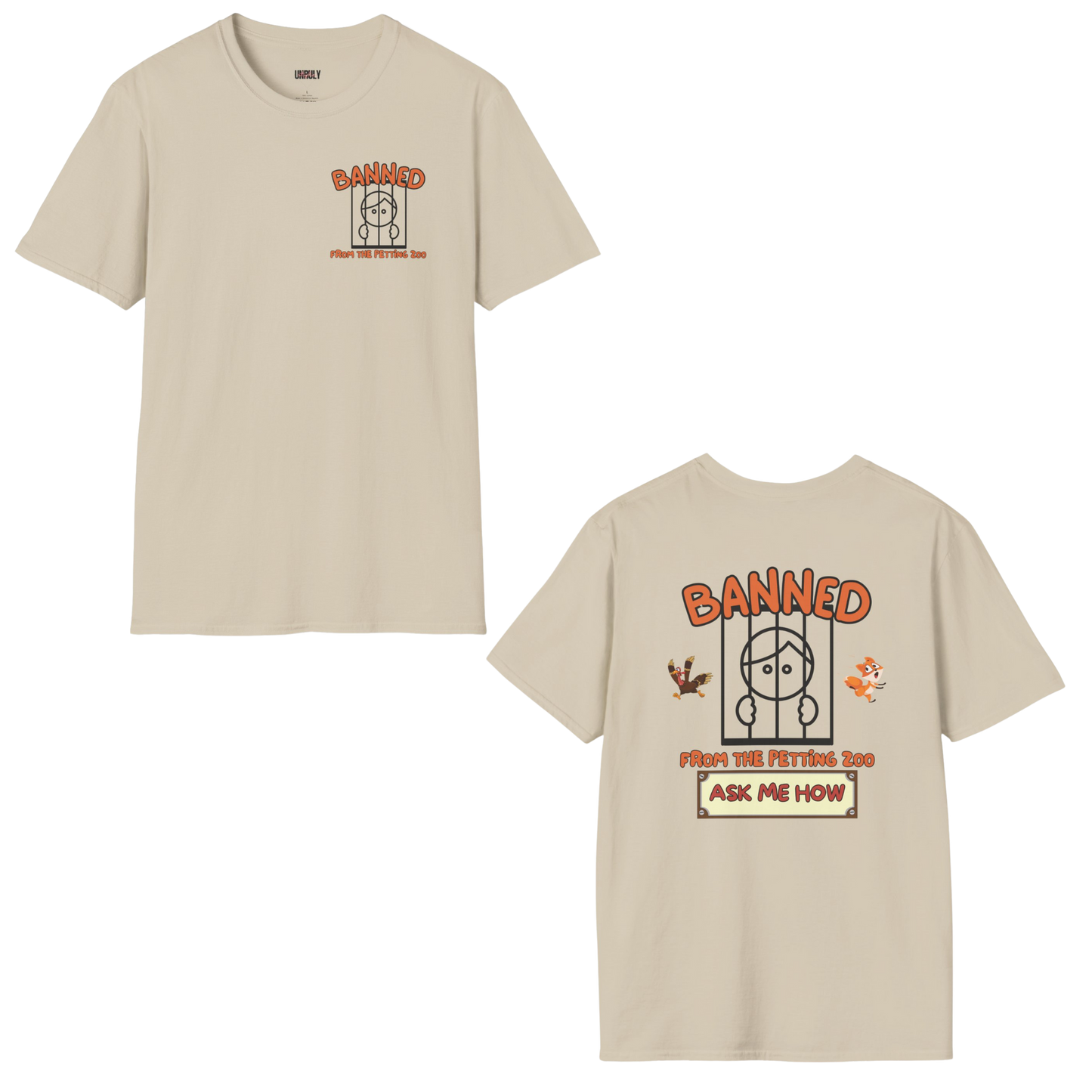 Banned From The Petting Zoo Tee