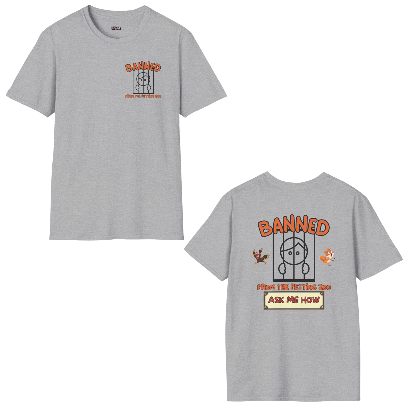 Banned From The Petting Zoo Tee