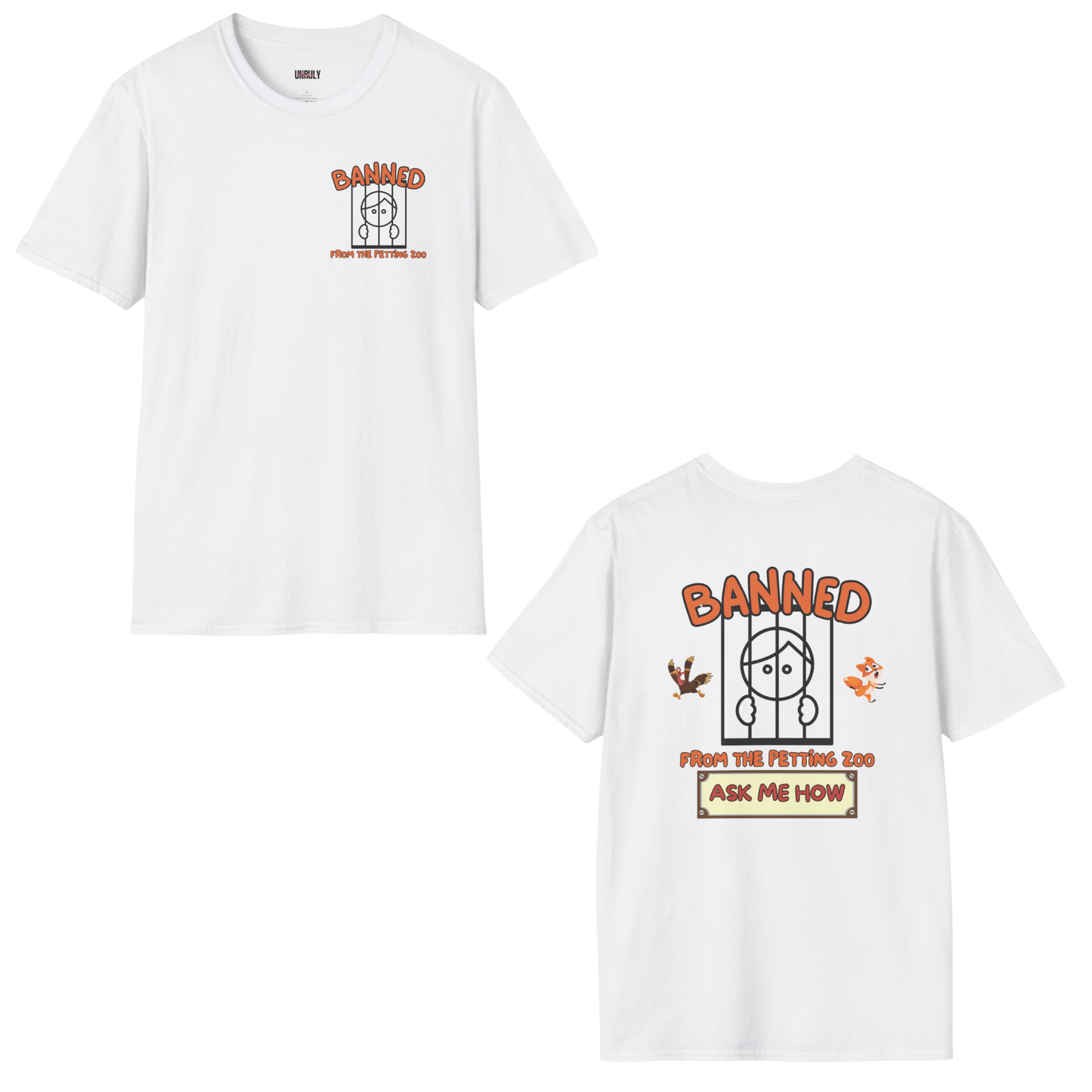 Banned From The Petting Zoo Tee
