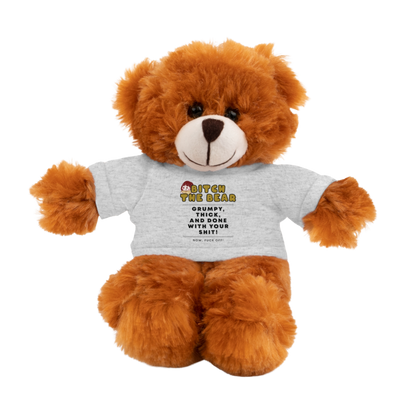 Dirty NSFW plush toy gift – inappropriate bear stuffed animal for adults Ash