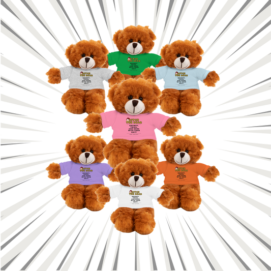 Bitch the Bear plushie – funny inappropriate adult-themed stuffed animal gift