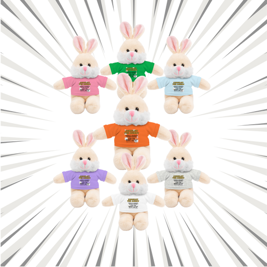 Cumslut The Bunny Plushie | NSFW Adult Plush Toy with Her Legs Open