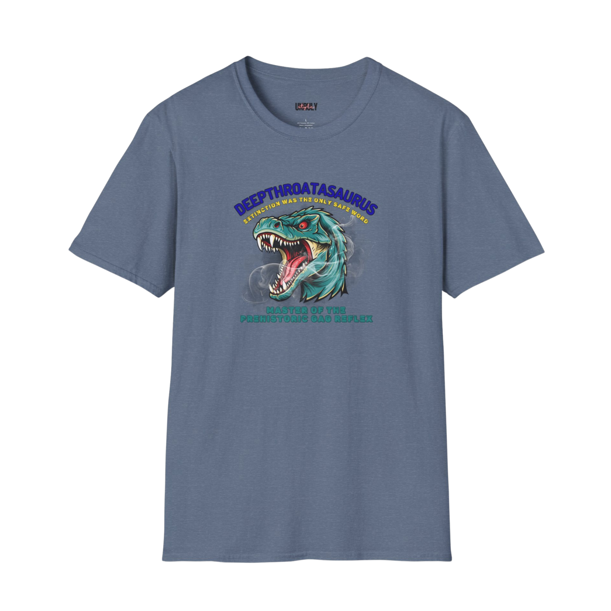 Naughty Deepthroatasaurus tee sarcastic humor design