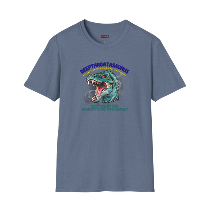 Naughty Deepthroatasaurus tee sarcastic humor design
