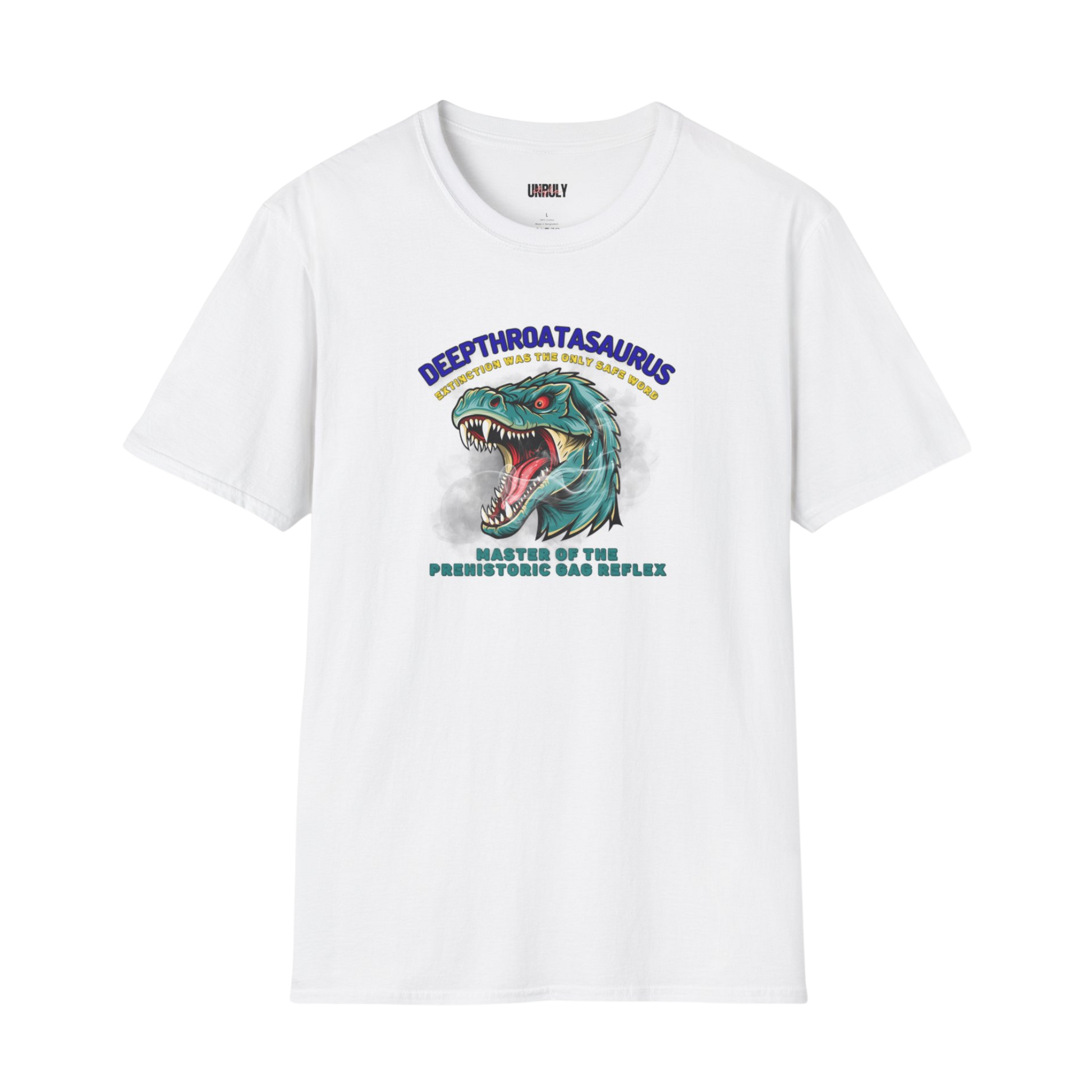 Offensive oral sex gag gift shirt for adults