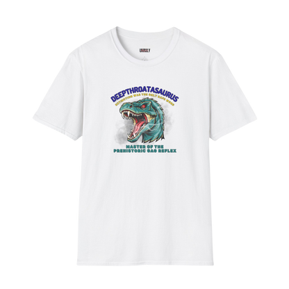 Offensive oral sex gag gift shirt for adults
