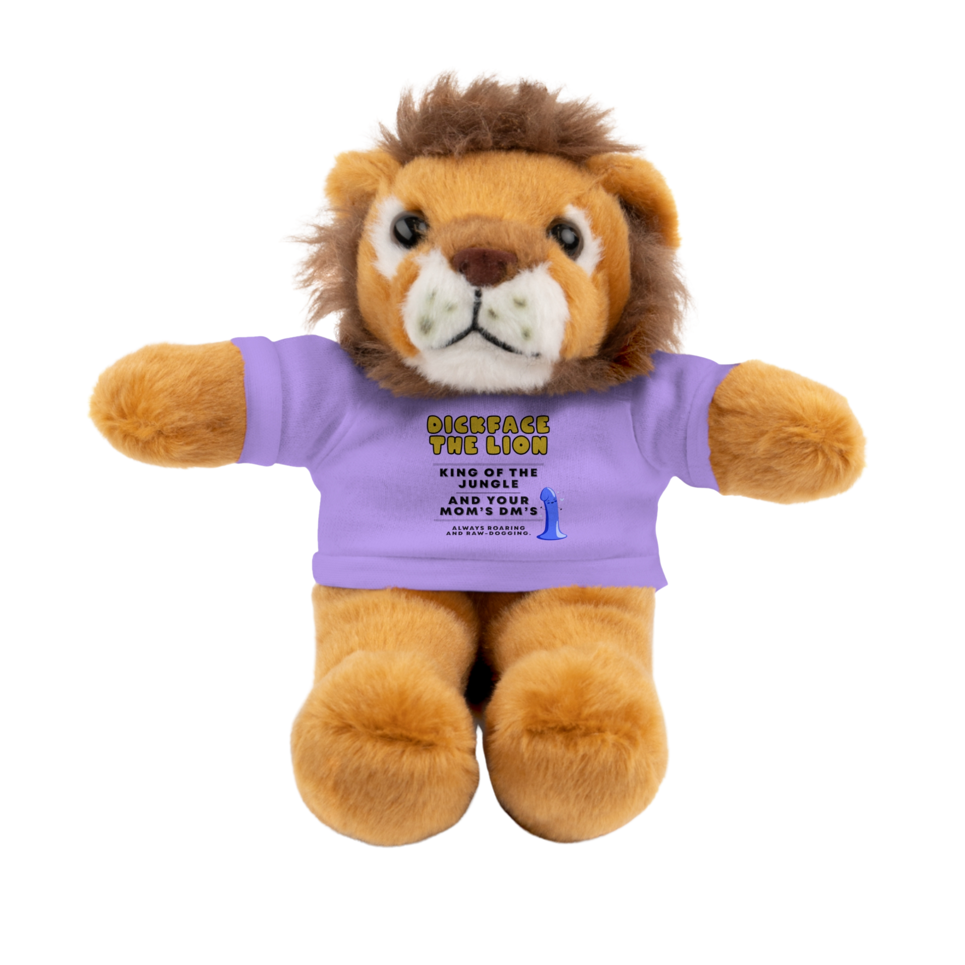 Sarcastic novelty plush toy lion gift