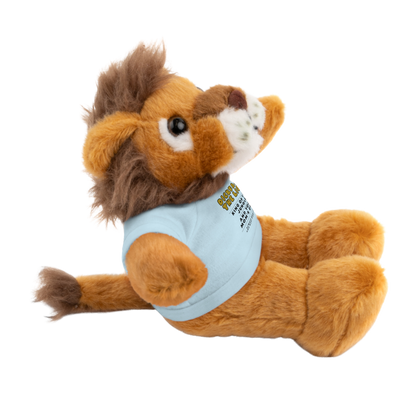 8-inch adult-themed lion plush