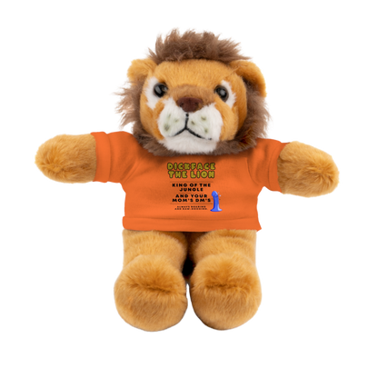 Plush lion with rude personality for adults