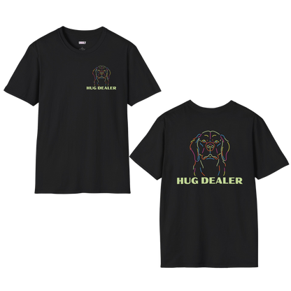 Hug Dealer Shirt in the Color Black