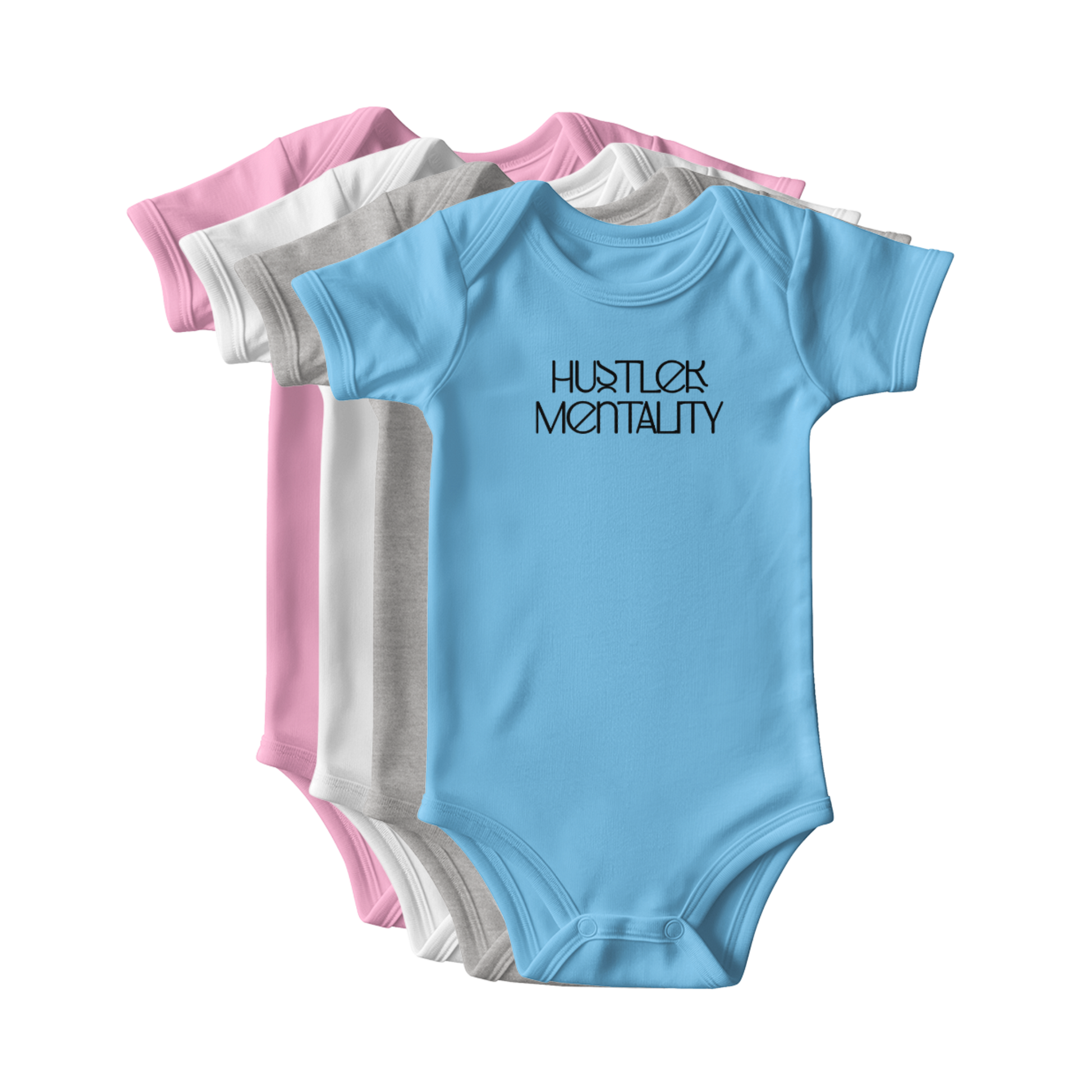 Hustler Mentality savage baby bodysuit Tiny Threads