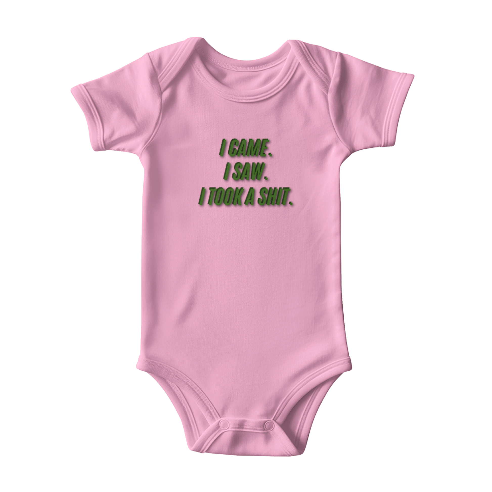 Tiny Threads savage baby onesie funny design