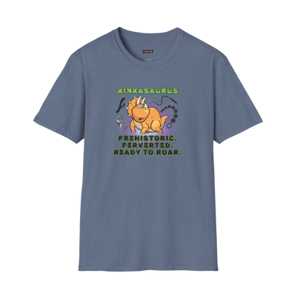 Raunchy kinky dino t-shirt from Jurassic Pork collection