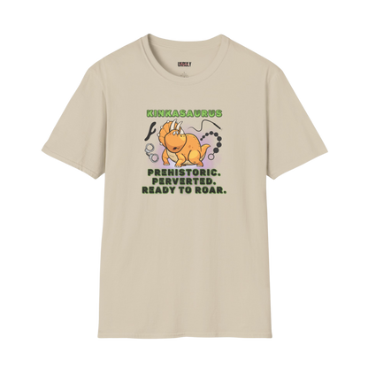 Offensive adult humor kinky dinosaur shirt