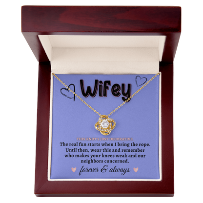 NSFW jewelry gift with bold funny quote card Yellow