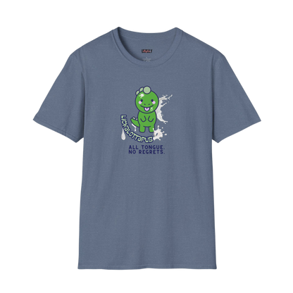 Naughty dinosaur graphic tee – dirty humor shirt from Unruly Style