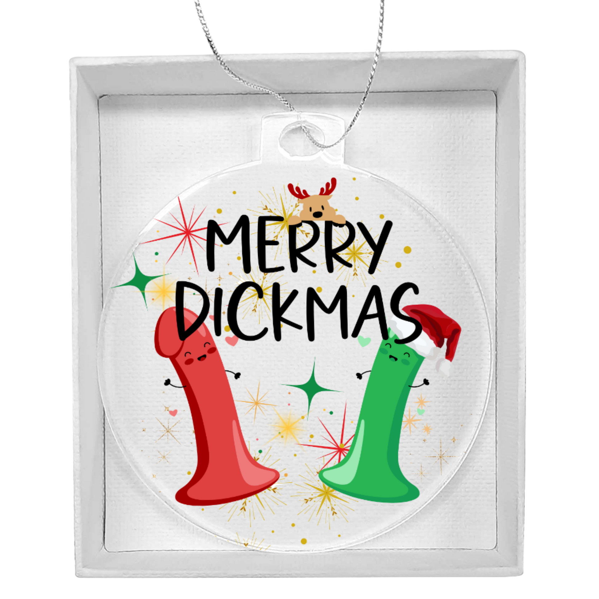 Naughty NSFW Christmas ornament inappropriate holiday gift