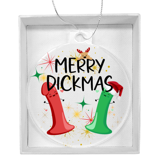 Naughty NSFW Christmas ornament inappropriate holiday gift