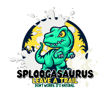 Adult novelty dinosaur shirt with inappropriate humor – Sploogasaurus design