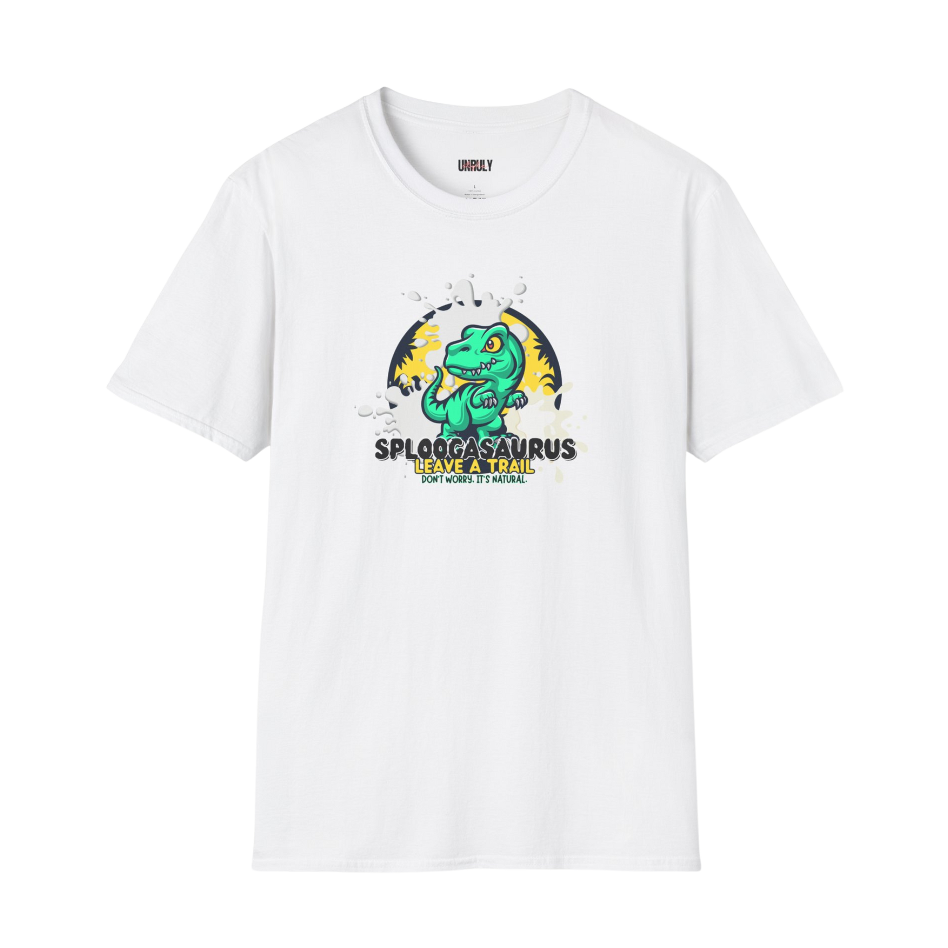 Naughty dinosaur graphic tee – dirty adult humor shirt