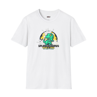 Naughty dinosaur graphic tee – dirty adult humor shirt