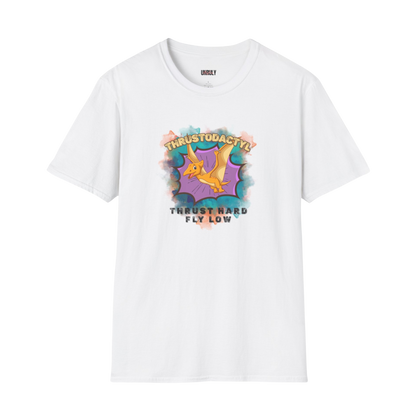 Raunchy adult humor dinosaur t-shirt Unruly Style