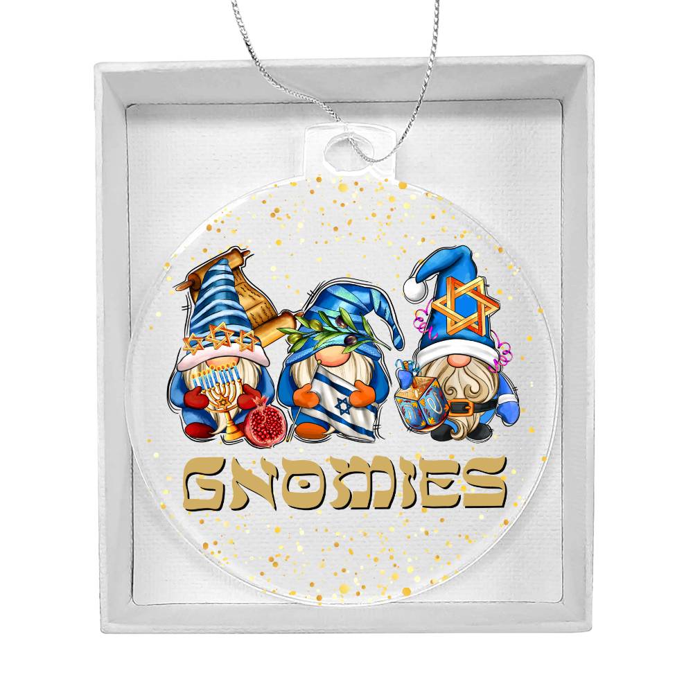 Gnomies Holiday Acrylic Ornament