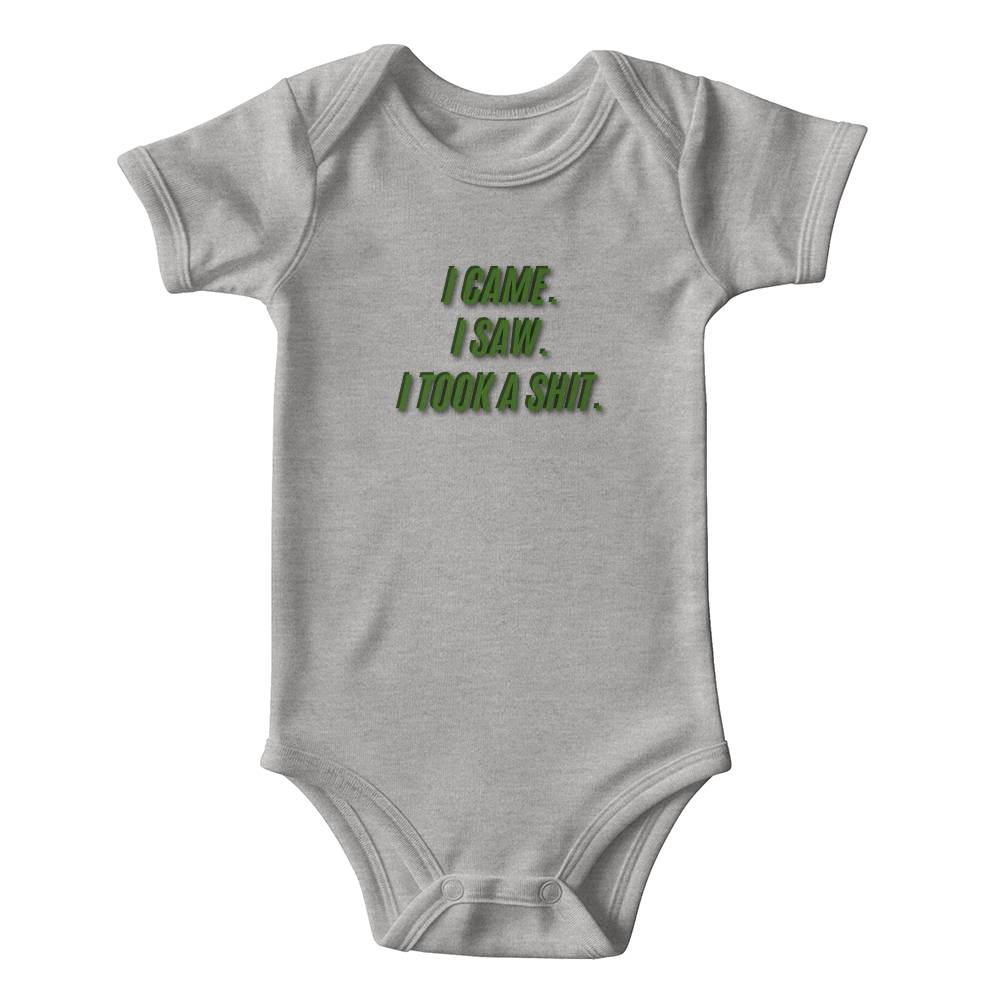 I Took A Shit – Tiny Threads Baby Bodysuit
