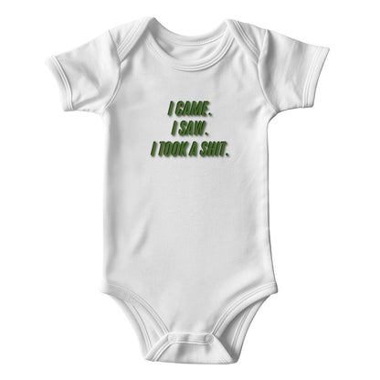I Took A Shit – Tiny Threads Baby Bodysuit